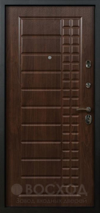 Фото  Стальная дверь С терморазрывом №17 с отделкой МДФ Шпон