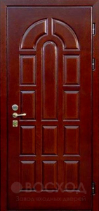 Фото стальная дверь МДФ №55 с отделкой МДФ Шпон