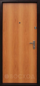 Фото  Стальная дверь Порошок №64 с отделкой МДФ Шпон