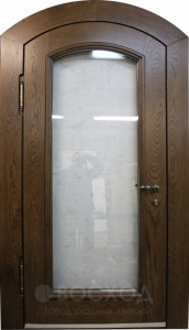 Фото стальная дверь Парадная дверь №65 с отделкой Массив дуба