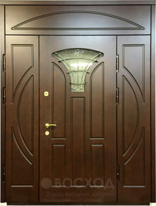 Фото стальная дверь Парадная дверь №36 с отделкой Массив дуба