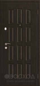Фото стальная дверь Дверь с зеркалом и шумоизоляцией №19 с отделкой Порошковое напыление