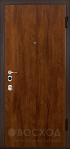 Фото стальная дверь Ламинат №73 с отделкой Ламинат
