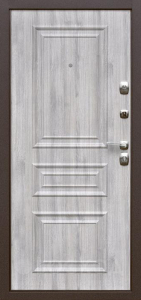 Фото  Стальная дверь МДФ №519 с отделкой МДФ ПВХ