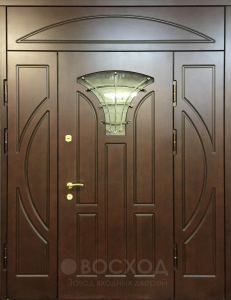 Фото стальная дверь Парадная дверь №373 с отделкой Массив дуба