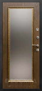 Трёхконтурная дверь с зеркалом №25 - фото №2