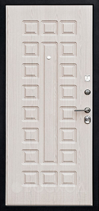 Фото  Стальная дверь МДФ №93 с отделкой МДФ ПВХ