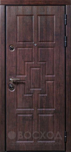 Фото стальная дверь МДФ №53 с отделкой МДФ ПВХ