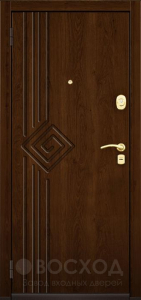 Фото  Стальная дверь МДФ №536 с отделкой МДФ Шпон