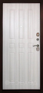 Входная дверь с глазком цвет орех - фото №2