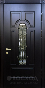 Фото стальная дверь Парадная дверь №336 с отделкой Массив дуба