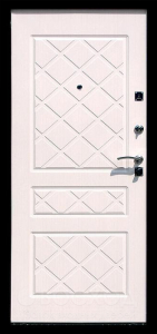 Фото  Стальная дверь Порошок №27 с отделкой МДФ ПВХ