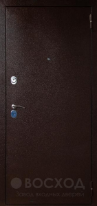 Фото стальная дверь Дверь с зеркалом и шумоизоляцией №2 с отделкой Порошковое напыление