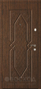 Фото  Стальная дверь МДФ №11 с отделкой МДФ ПВХ