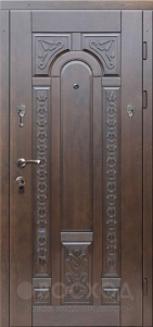 Фото стальная дверь С терморазрывом №17 с отделкой МДФ Шпон