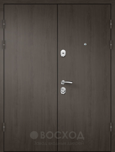 Фото стальная дверь Двойная дверь в квартиру №5 с отделкой МДФ ПВХ