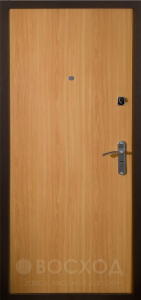 Фото  Стальная дверь Порошок №81 с отделкой МДФ Шпон