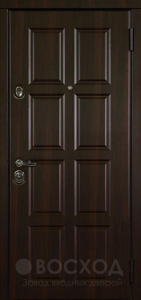 Фото стальная дверь МДФ №382 с отделкой МДФ ПВХ