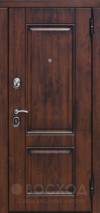 Фото стальная дверь МДФ №518 с отделкой МДФ Шпон