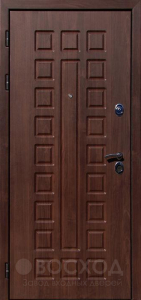Фото  Стальная дверь С терморазрывом №32 с отделкой МДФ Шпон