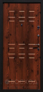Фото  Стальная дверь С терморазрывом №33 с отделкой МДФ Шпон