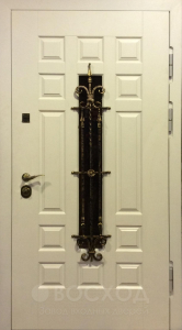 Фото стальная дверь Парадная дверь №378 с отделкой Массив дуба