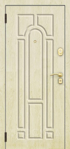 Фото  Стальная дверь МДФ №547 с отделкой МДФ ПВХ