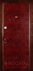 Фото стальная дверь Винилискожа №61 с отделкой Винилискожа